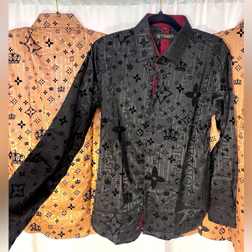 Silky Luxury Button Up Dress Shirt 💎